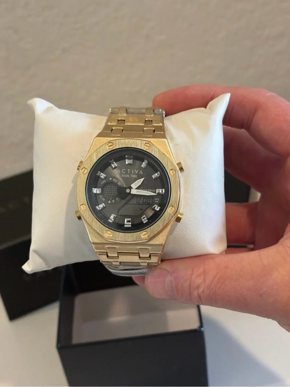 Activa Signal X Invicta Digital Watch - 45.5mm, Gold